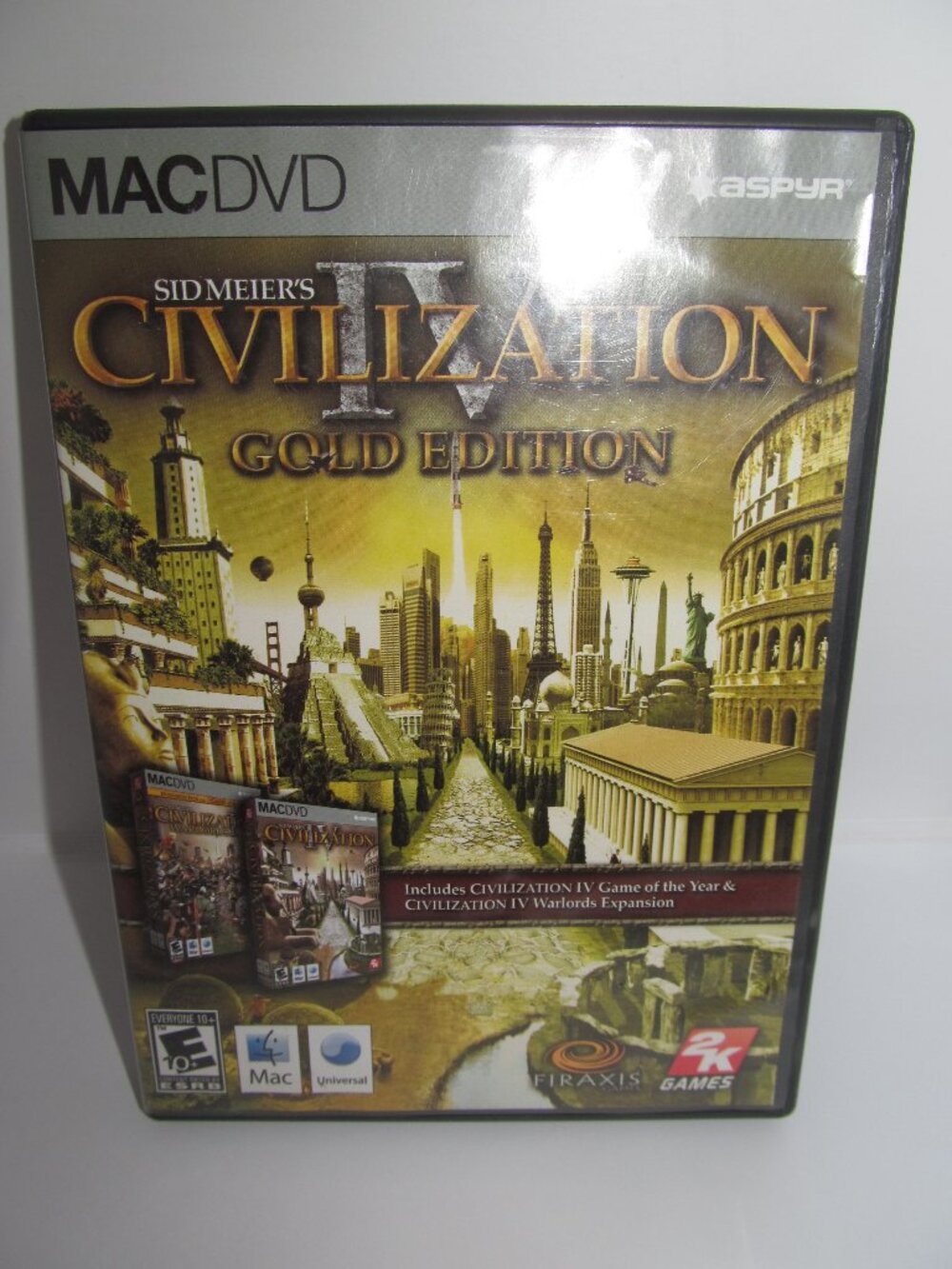 Sid Meier's Civilization IV: Gold Edition (Apple, 2009) iMac Mac Mini Macintosh